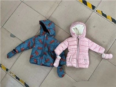 Casacos acolchoados de inverno para meninos